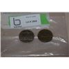 Image 1 : 2 Canadian $1 Coins 1968 & 1982