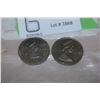 Image 2 : 2 Canadian $1 Coins 1968 & 1982