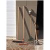 Image 1 : Lot of Garden Tools, Rakes, Axe and Broom