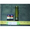 Image 1 : Vintage Flashlight and Vintage Batteries