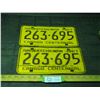 Image 1 : Pair of 1967 SK License Plates