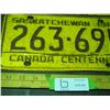 Image 3 : Pair of 1967 SK License Plates