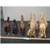 Image 4 : 5 Horse Figurines