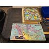 Image 3 : Kids Plastic Tool Box and Tools Set Plus Historical Map of Canada Puzzle