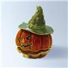 Image 1 : HALOWEEN PUMPKIN JACK O LANTERN GOLD CRYSTALS BOX