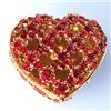 Image 1 : 24K GOLD RED HEART BOX SWAROVSKI CRYSTAL JEWELRY