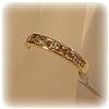 Image 1 : SOLID 10K GOLD GENUINE CHAMPAGNE DIAMOND RING SZ 7