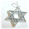 Image 1 : SOLID STERLING SILVER STAR OF DAVID NECKLACE 18"