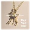 Image 2 : 14K GENUINE DIAMOND (H-I/I1-I2) Pendant NECKLACE