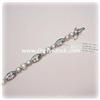 Image 2 : GENUINE 1 CARAT DIAMOND BRACELET SOLID 10K GOLD