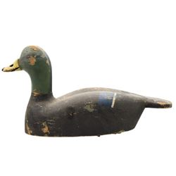 H.D. Wooden Decoy Mallard Duck