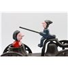 Image 8 : Vintage Witch Dunking Cart Cast Iron Toy