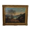 Image 1 : Italian Coastal Scene, Oil on Canvas