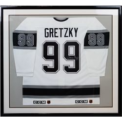 Wayne Gretzky Signed L A Kings Retirement Jersey