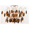Image 2 : Amber Prism Crystal Chandelier