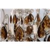 Image 8 : Amber Prism Crystal Chandelier