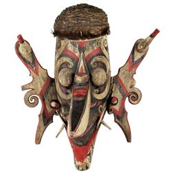 Papua New Guinea Carved Mask