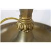 Image 18 : Antique Painted Stained Glass Table Lamp