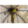 Image 21 : Antique Painted Stained Glass Table Lamp