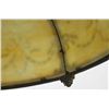 Image 22 : Antique Painted Stained Glass Table Lamp