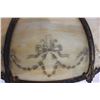 Image 25 : Antique Painted Stained Glass Table Lamp
