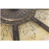 Image 9 : Antique Painted Stained Glass Table Lamp
