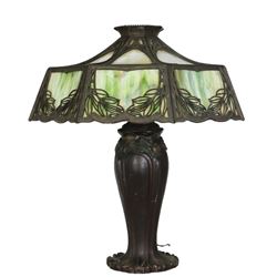 Tiffany Style Stained Glass Table Lamp