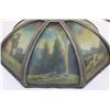 Image 13 : Reverse Glass Painted Panel Lamp