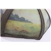 Image 22 : Reverse Glass Painted Panel Lamp