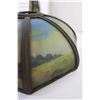 Image 23 : Reverse Glass Painted Panel Lamp