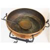 Image 8 : Huge Mexican Copper Pot on Stand w Ladle