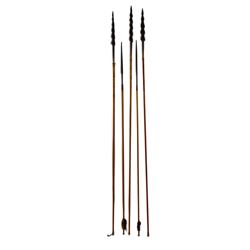 (3) Tribal Spears and (2) Tribal Arrows