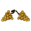 Image 1 : Pair of Vintage Italian Marble Grape Clusters