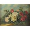 Image 2 : Oil on Canvas Still Life Painting of Flowers