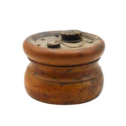 Treenware Hardwood Ink Well with Glass inserts