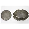 Image 5 : (1) Small Plate and (1) Scalloped Dish