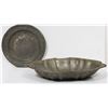 Image 8 : (1) Small Plate and (1) Scalloped Dish