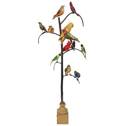 19th Century Folk Art Bird Tree