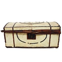 Cowhide Trunk with Initials