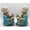 Image 8 : Pair of Buddhist Children Figures