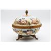 Image 7 : (3) French Capodimonte Style Porcelain Containers
