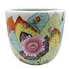 Image 10 : Set of Tobacco Leaf Design Porcelain Jar & Bowl