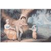 Image 2 : Colored Print of Family in the Countryside