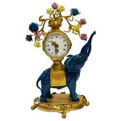 A. Marchadon, Paris, Figural Clock Circa.1938