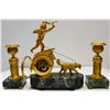 Image 8 : Grenon France Classical Figural 3 Piece Clock Set