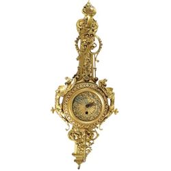 Vintage German Export Hanging Cartel Clock