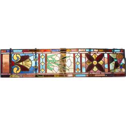 Sidelight Vertical Stained Glass Panel