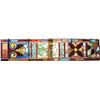 Image 1 : Sidelight Vertical Stained Glass Panel