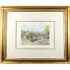 Image 1 : Signed French Watercolor of Paris
