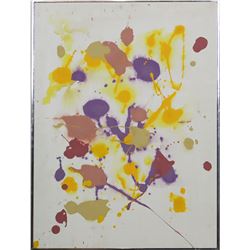 Modern Abstract Oil on Board Painting